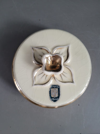 Bonbonnière en céramique d'art de Viroflay - Ref 544