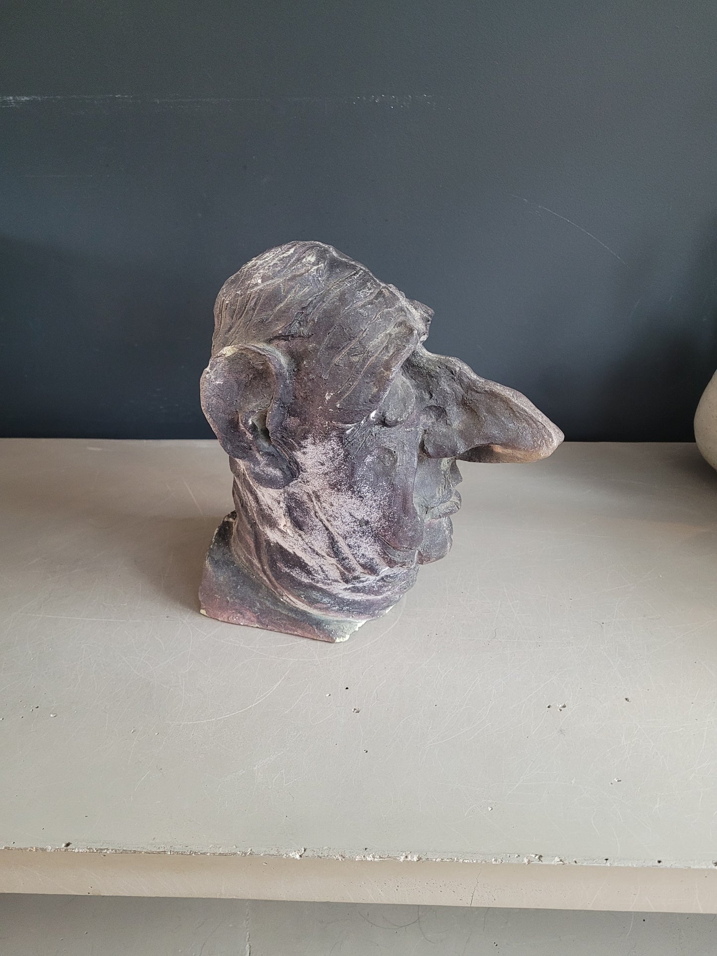 Buste Charles De Gaulle signé, numéroté et daté de 1991 - Caricature - Ref 837