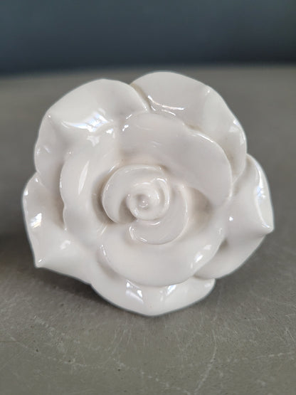 Paire de boutons de meubles en porcelaine- Ref 531