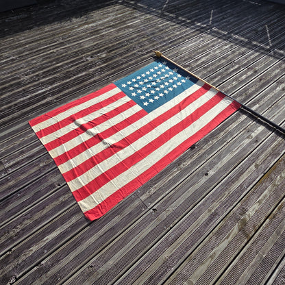Grand drapeau de défilé - hampe 245cm - Ref 1423
