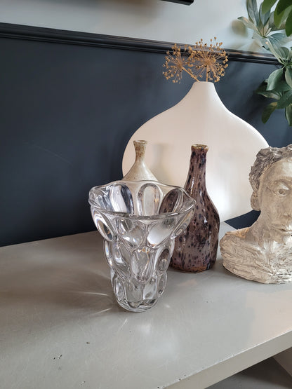 Vase en cristal de Sèvres modèle Etrusque - Ref 838