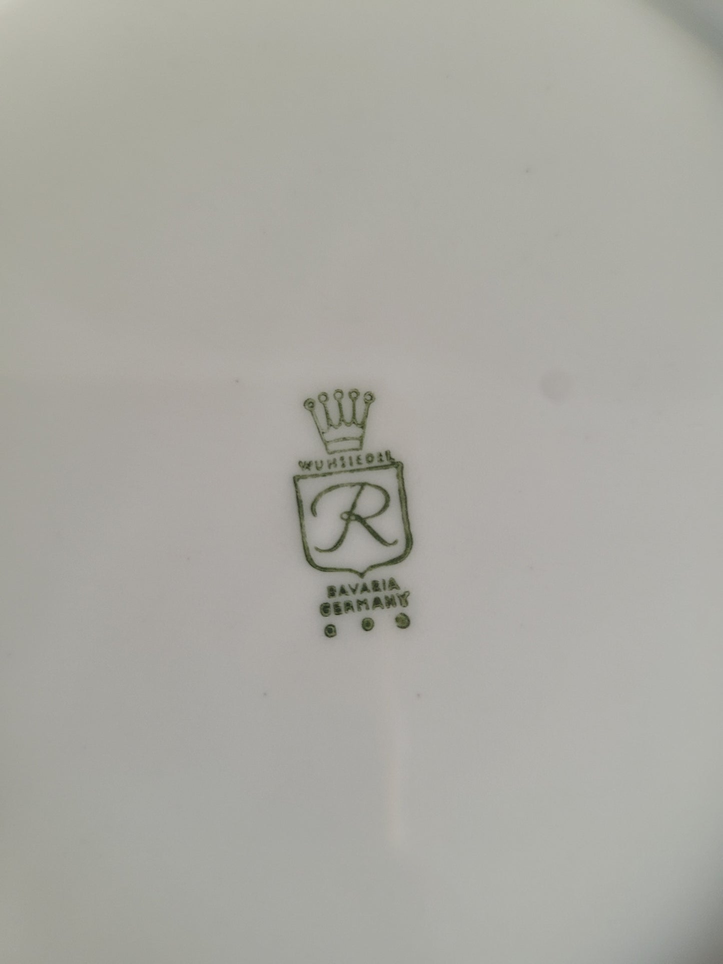 8 assiettes vintage Wunsiedel Bavaria - Ref 817