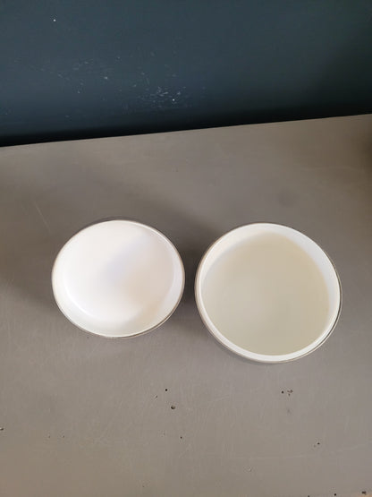 Seau à glace pomme en métal argenté- Ref 586