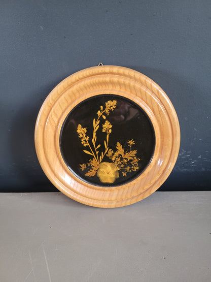 Composition florale encadrée - Ref 789