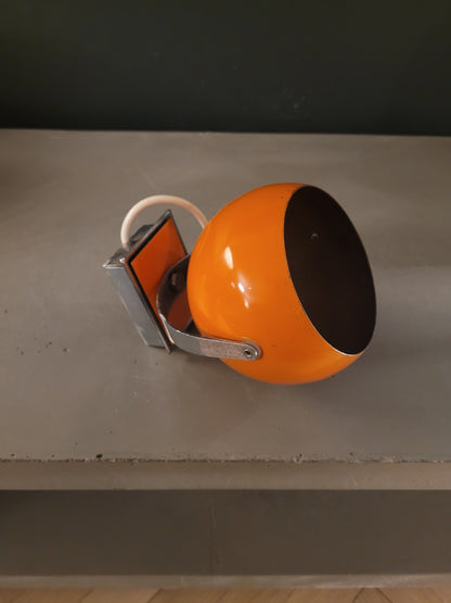 Applique eye ball vintage orange - Ref 785