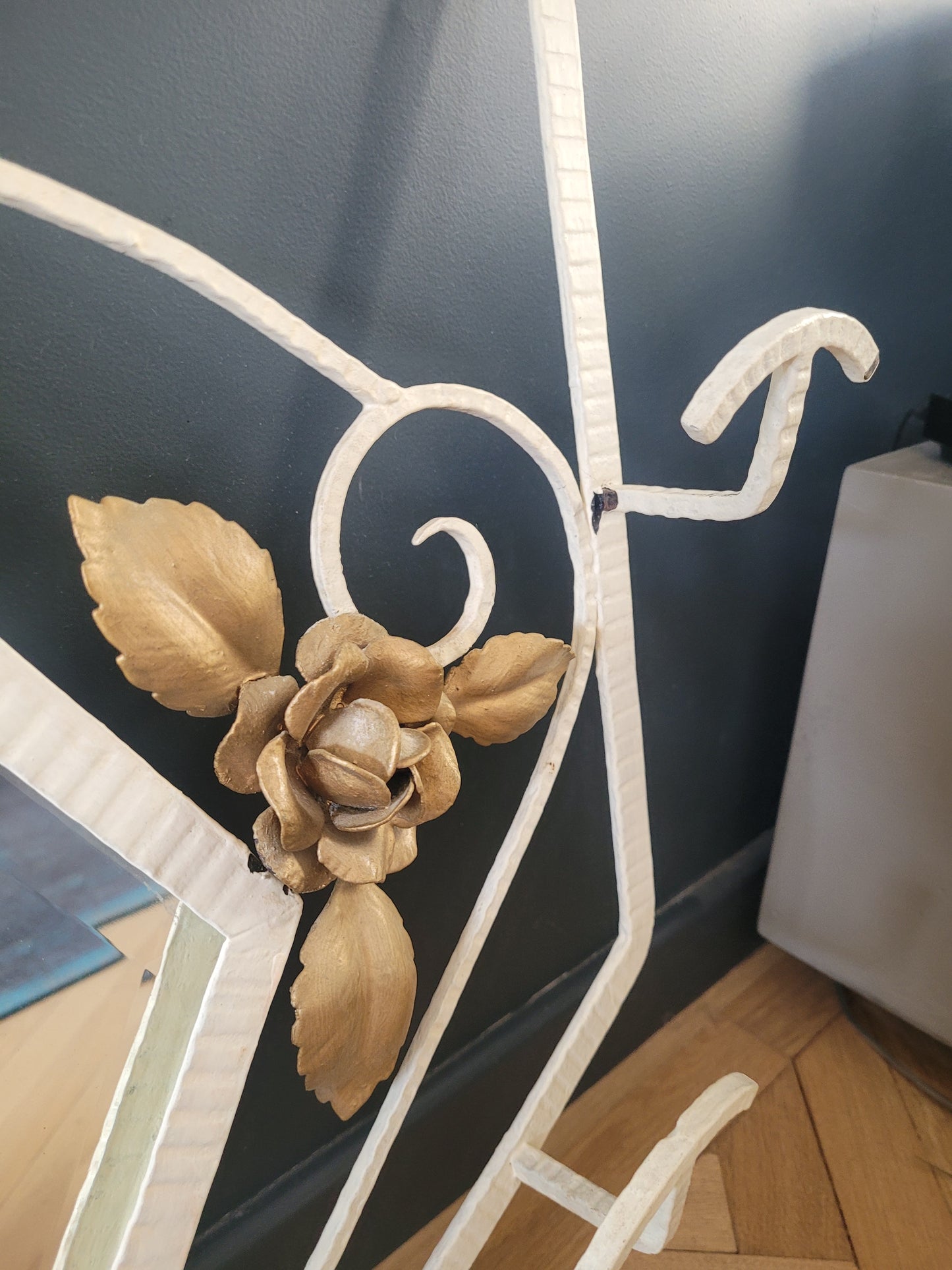 Vestiaire d'entrée- Porte-manteaux mural à miroir - Ref 778