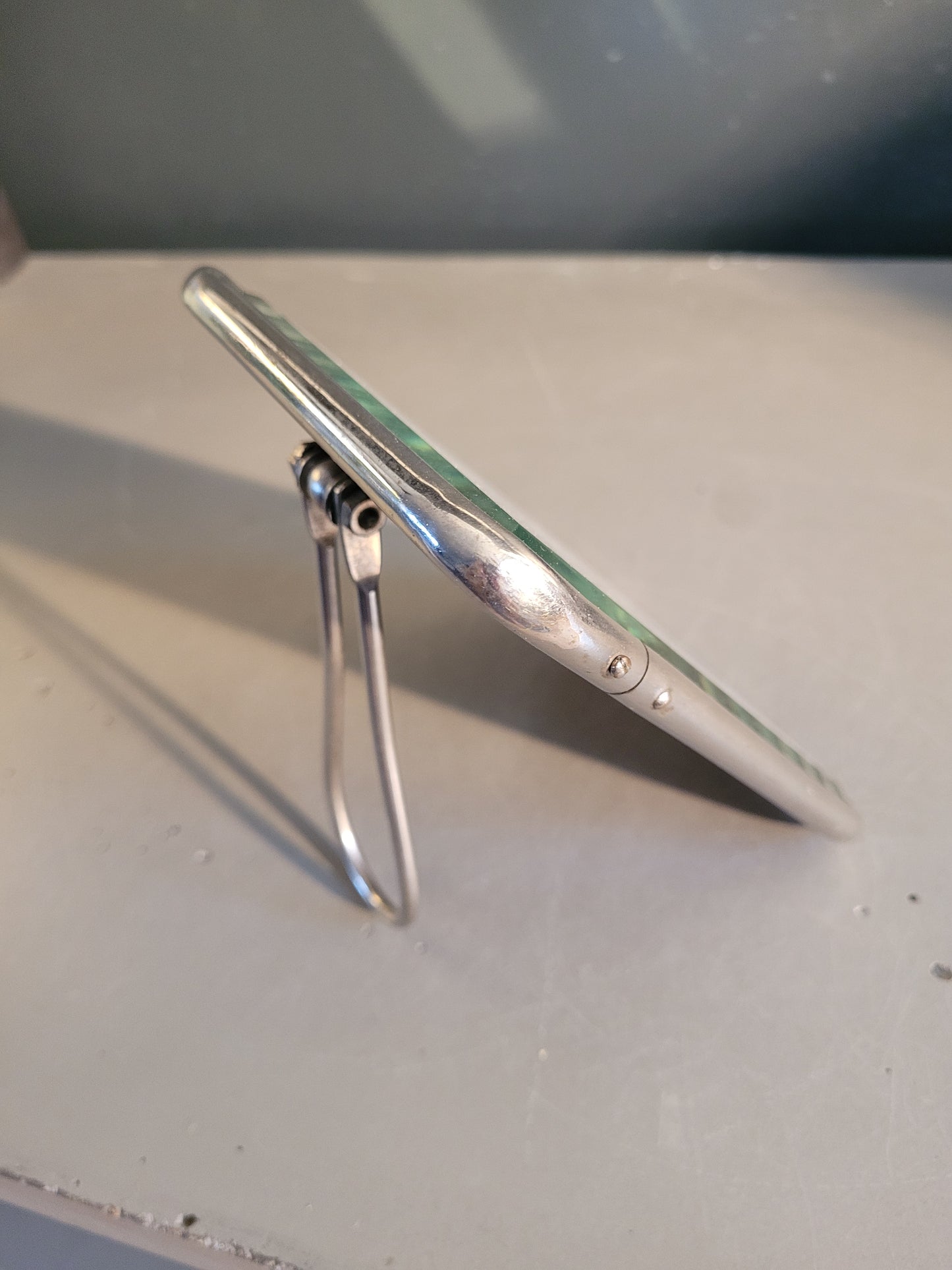 Miroir biseauté ancien à poser - Ref 738