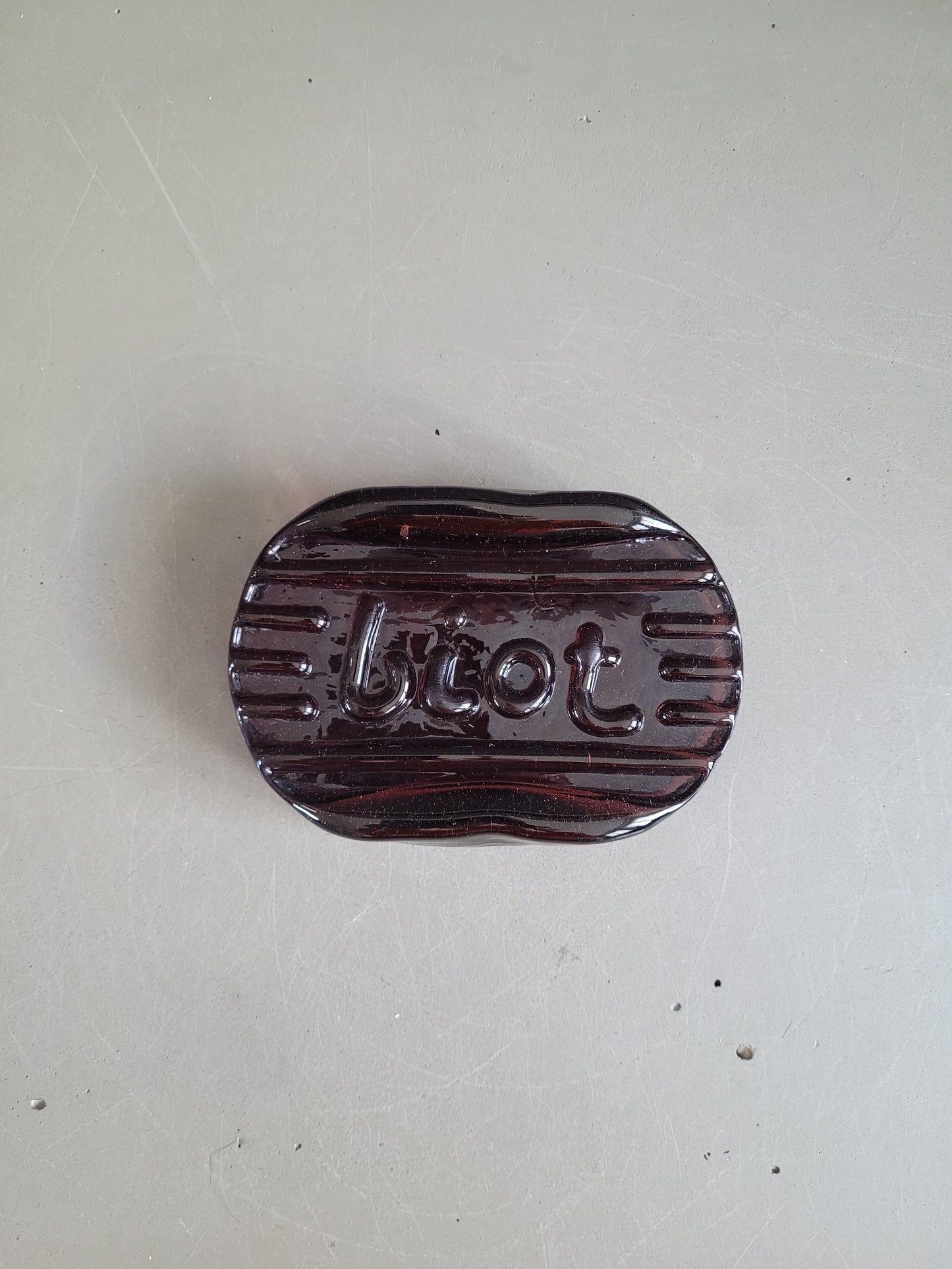 Porte-savon Biot - Verrerie de Biot - Ref 1033