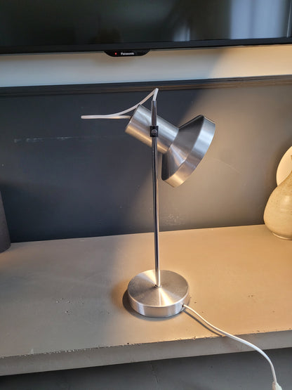 Lampe de bureau orientable vintage en aluminium - Ref 685