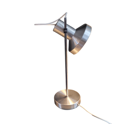 Lampe de bureau orientable vintage en aluminium - Ref 685