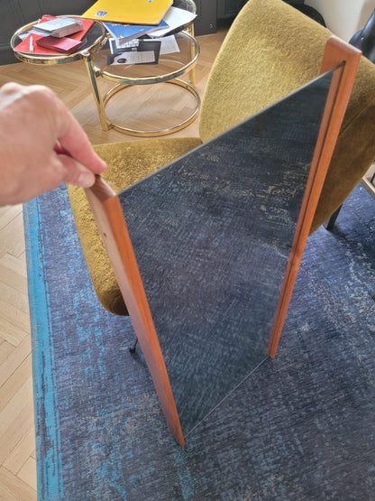 Miroir scandinave en teck - Ref 1016