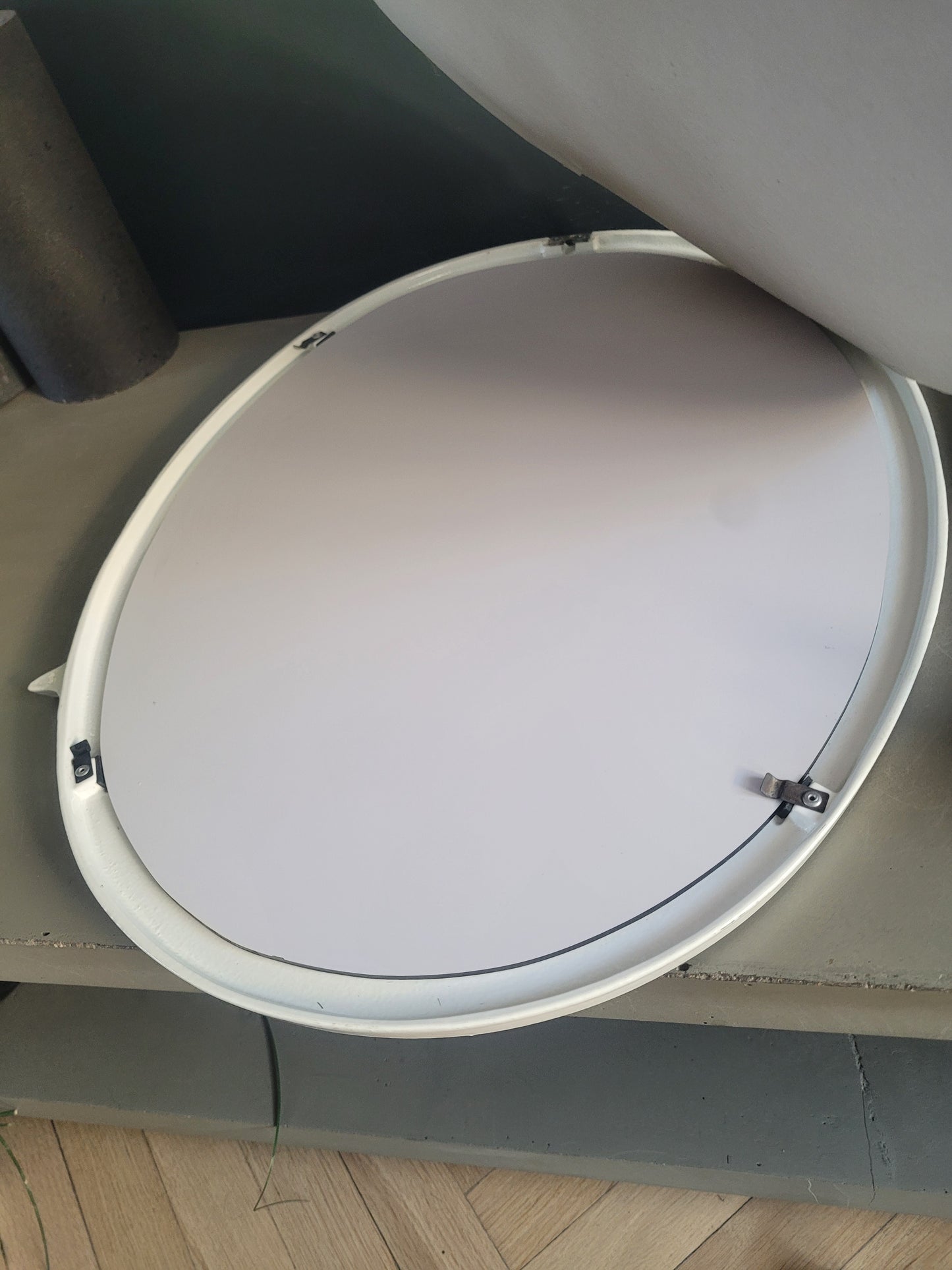 Ensemble de salle de bain en fonte émaillée blanc - Ref 701