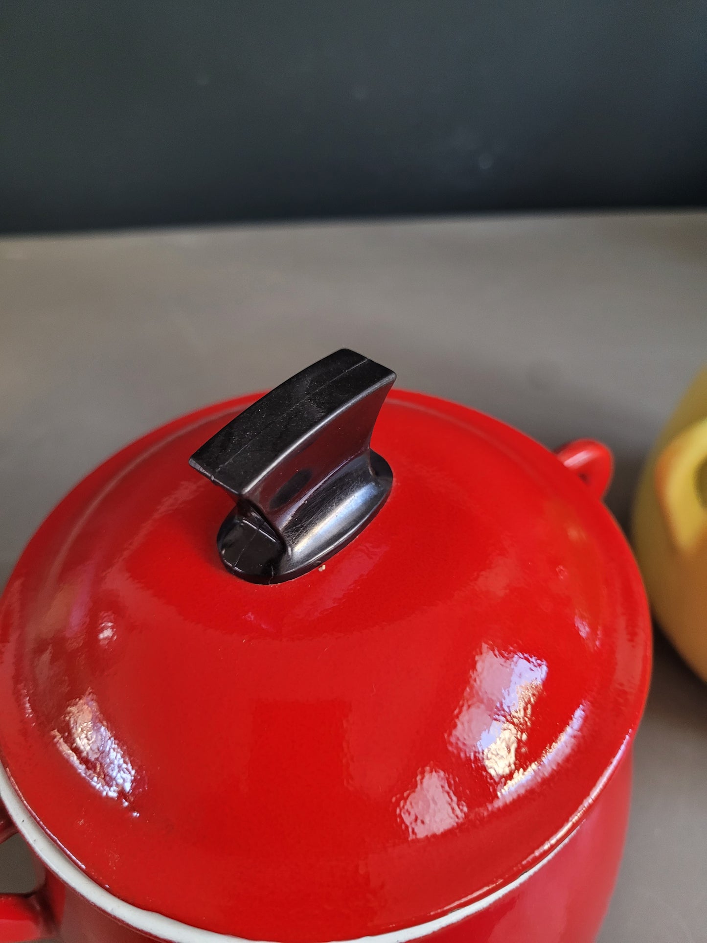 Paire de marmites en fonte émaillée - Ref 811