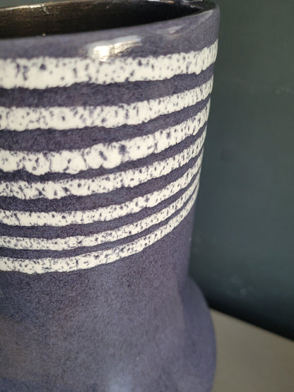 Vase de sol West Germany mauve - Ref 879