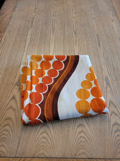 Nappe vintage / tissu 247x120cm - Ref 628