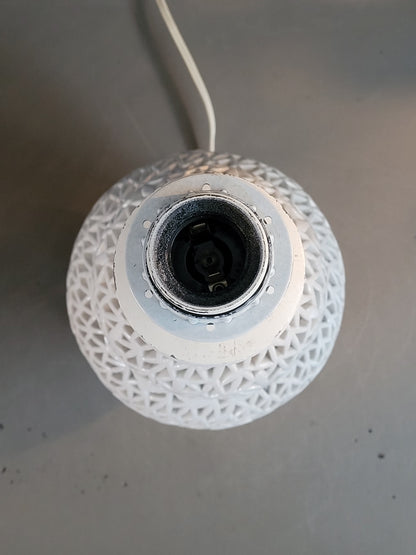 Pied de lampe en céramique ajourée - Ref 980