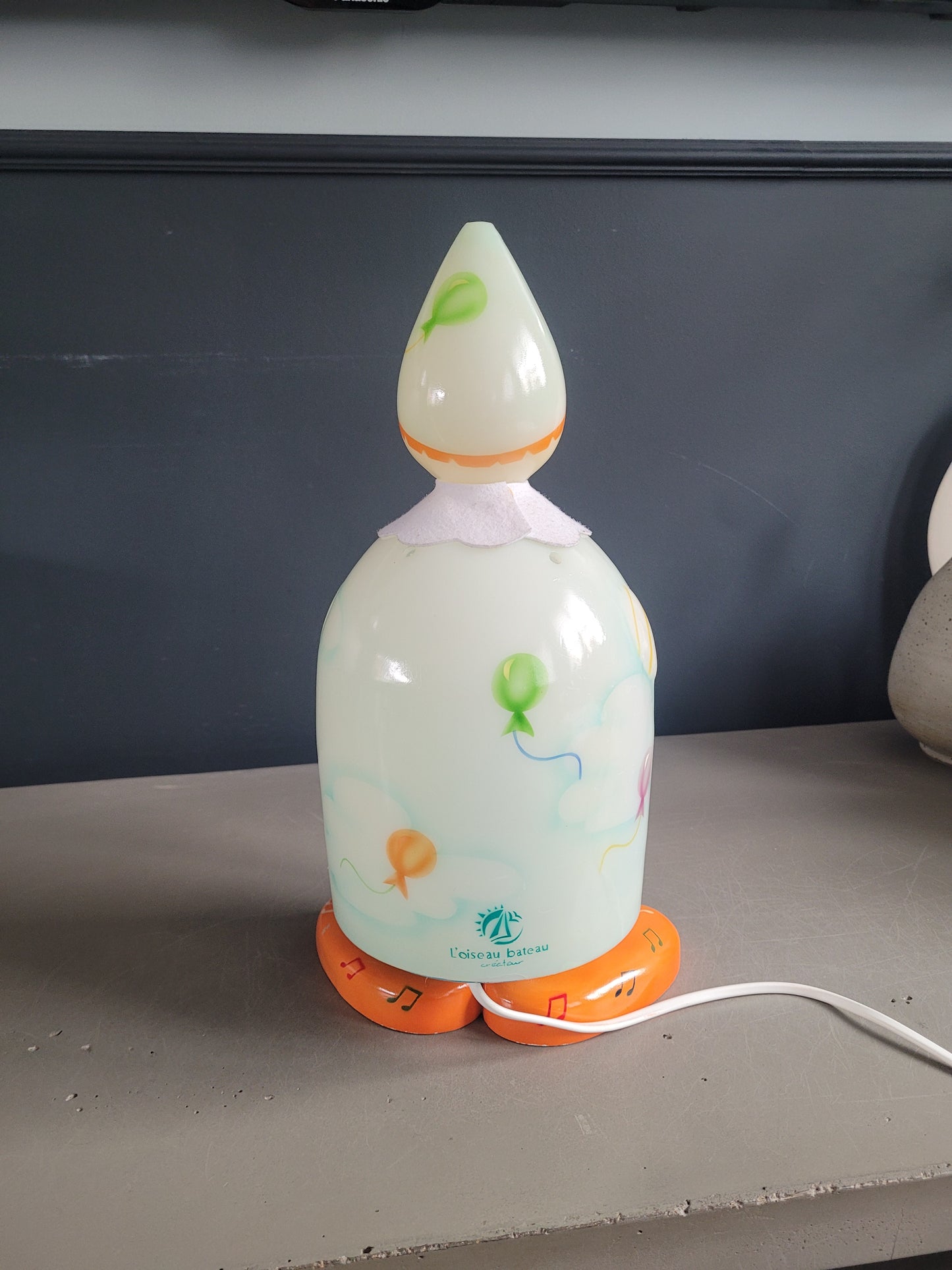 Lampe L'Oiseau Bateau en résine - Ref 679