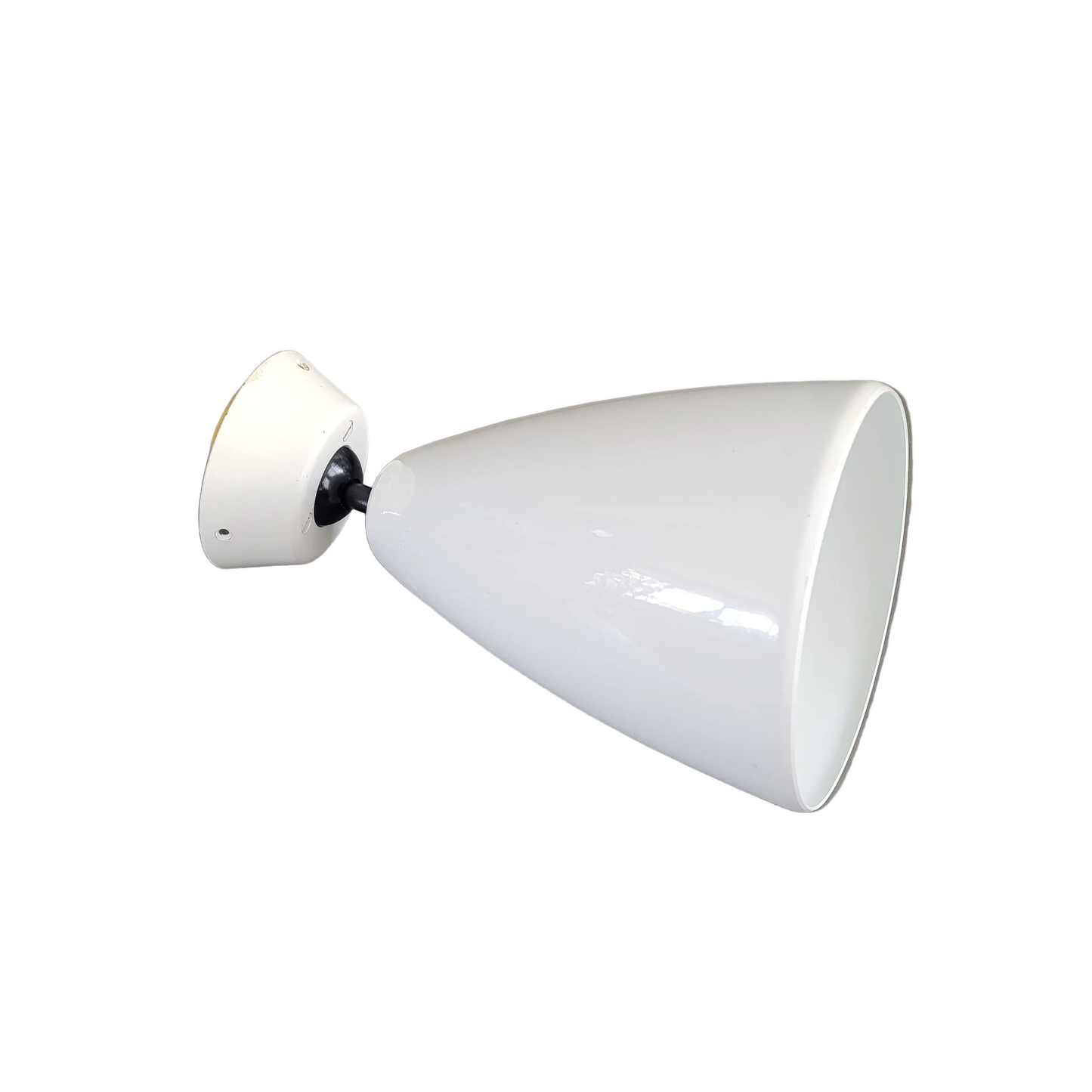 Applique articulée vintage en métal laqué douille céramique- Ref 849