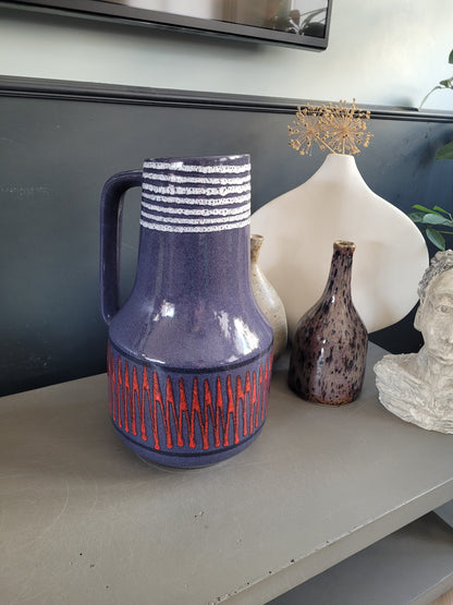 Vase de sol West Germany mauve - Ref 879