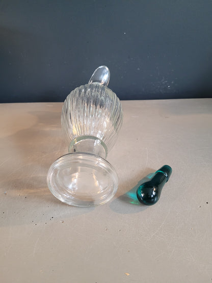 Aiguière en verre moulé - Ref 579