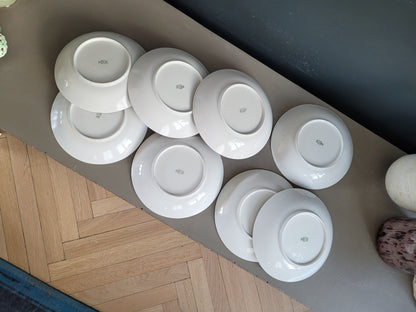 8 assiettes vintage Wunsiedel Bavaria - Ref 817