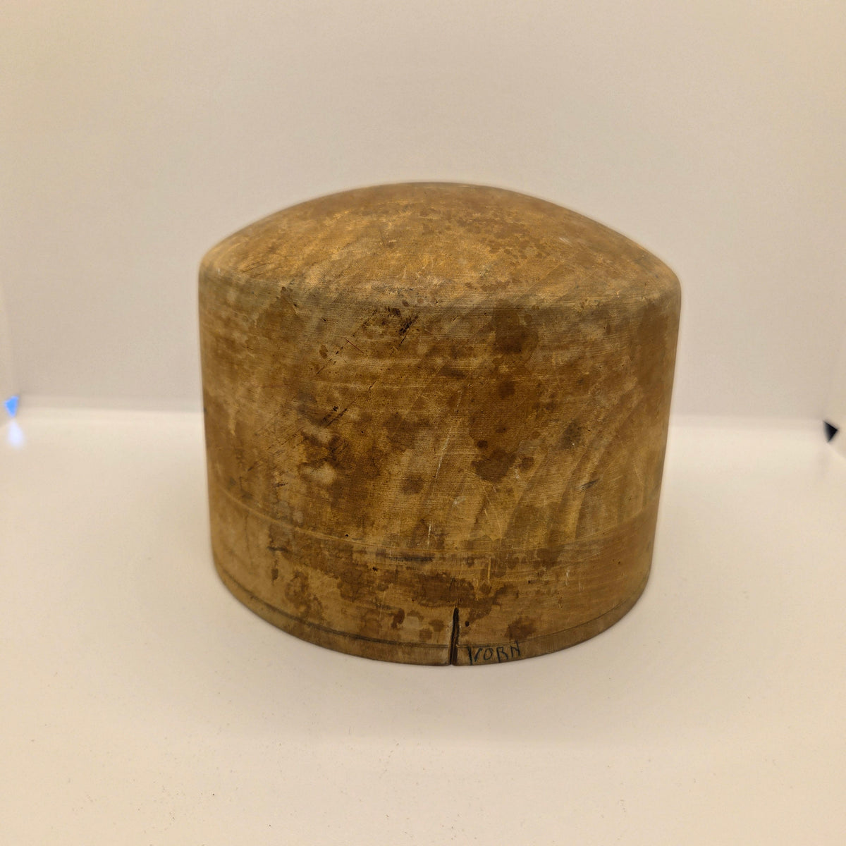 Forme à chapeaux ancienne en bois - Marotte - Ref 1413