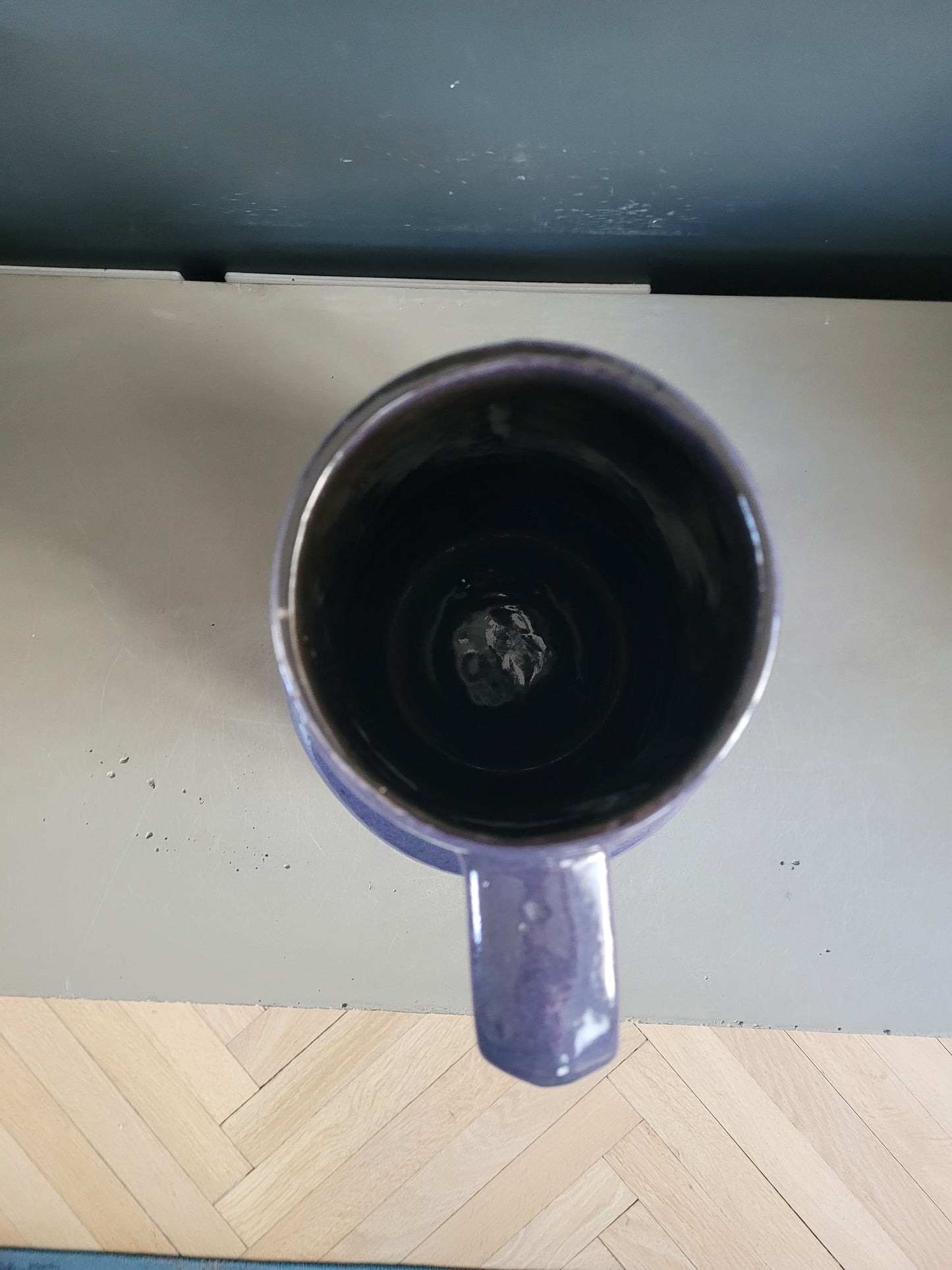 Vase de sol West Germany mauve - Ref 879