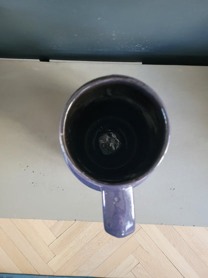 Vase de sol West Germany mauve - Ref 879