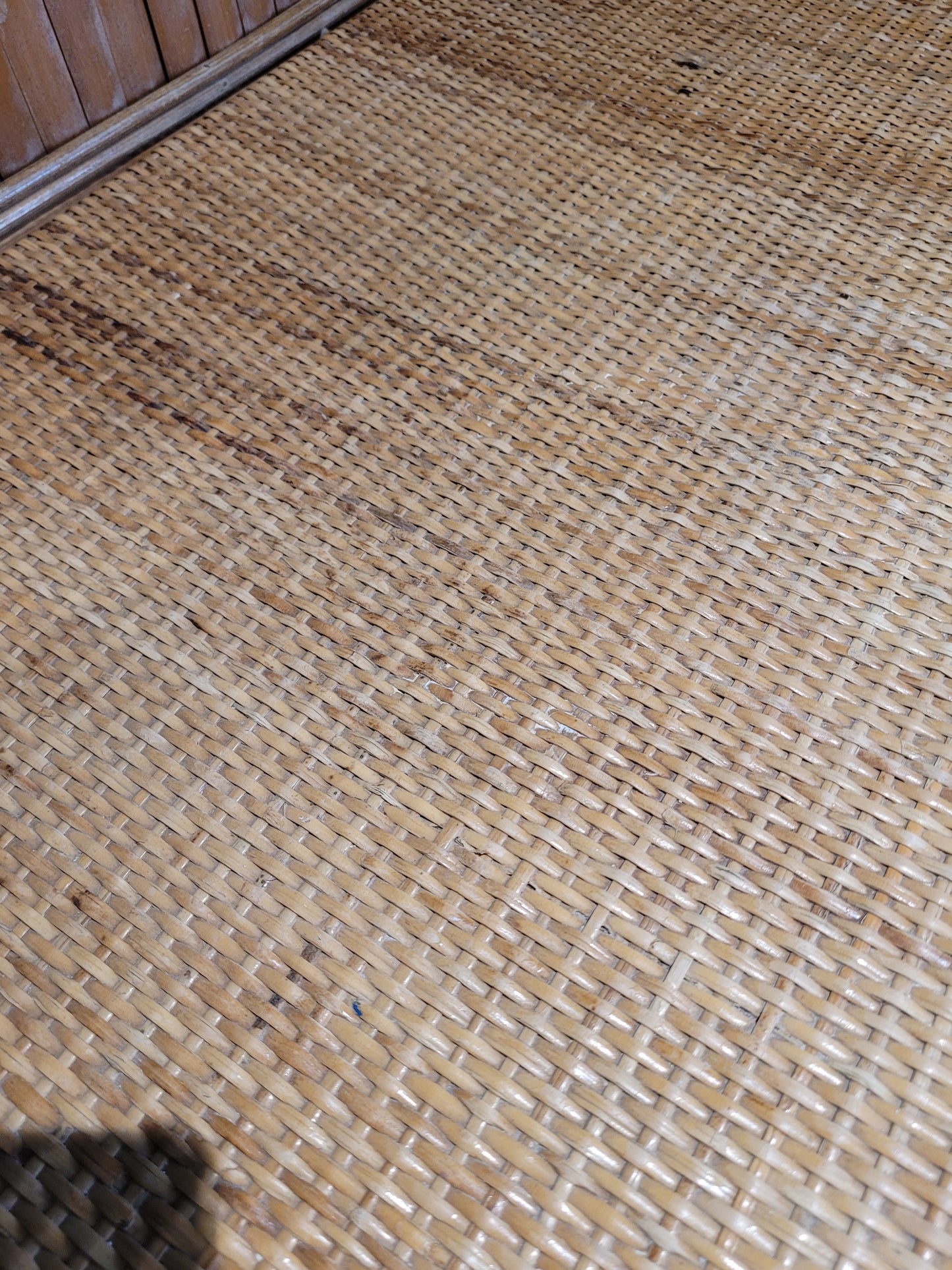 Bureau en bambou et rotin vintage- Ref 870