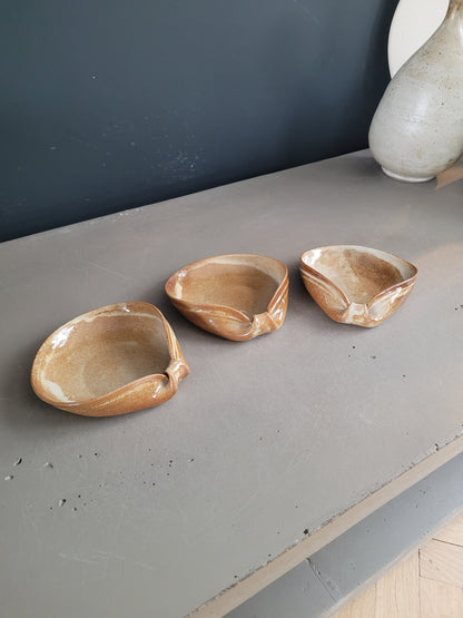 Trio de coupelles en céramique- Ref 759
