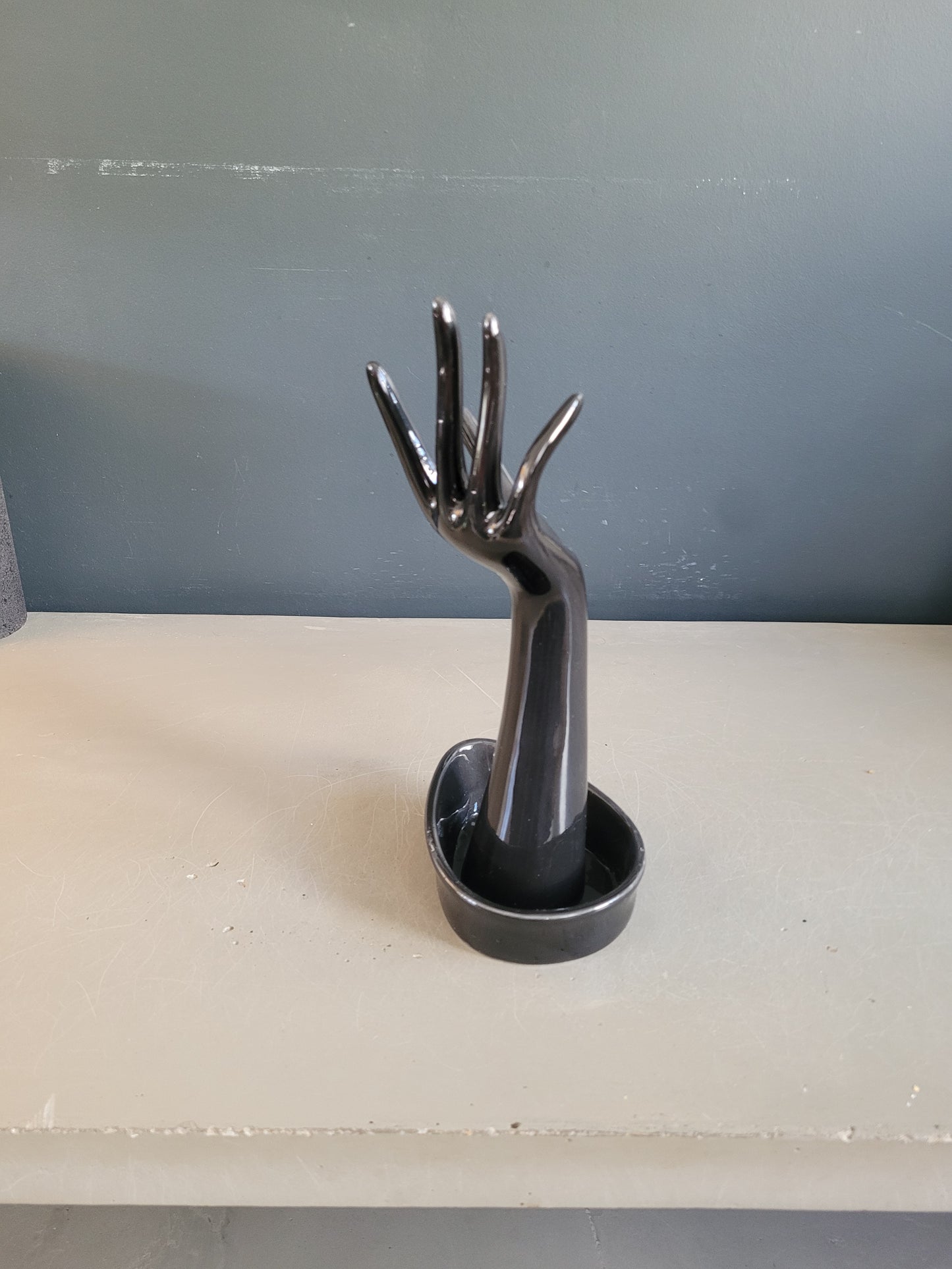 Baguier main vide-poche en porcelaine - Ref 645