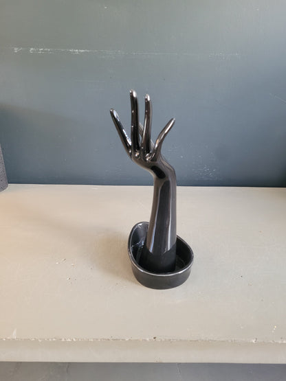 Baguier main vide-poche en porcelaine - Ref 645