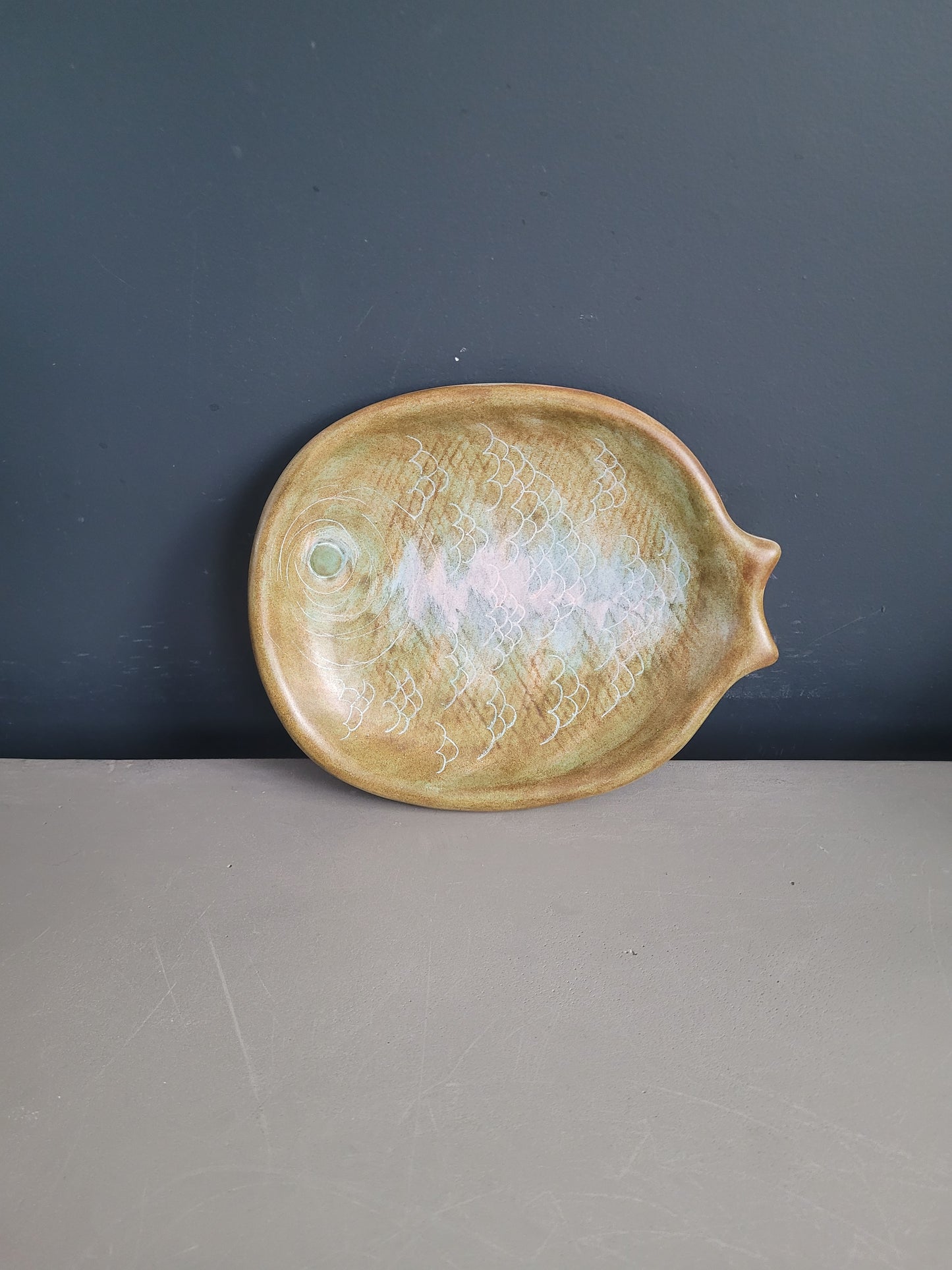 Assiette vide-poche poisson Marcel Guillot - Ref 979