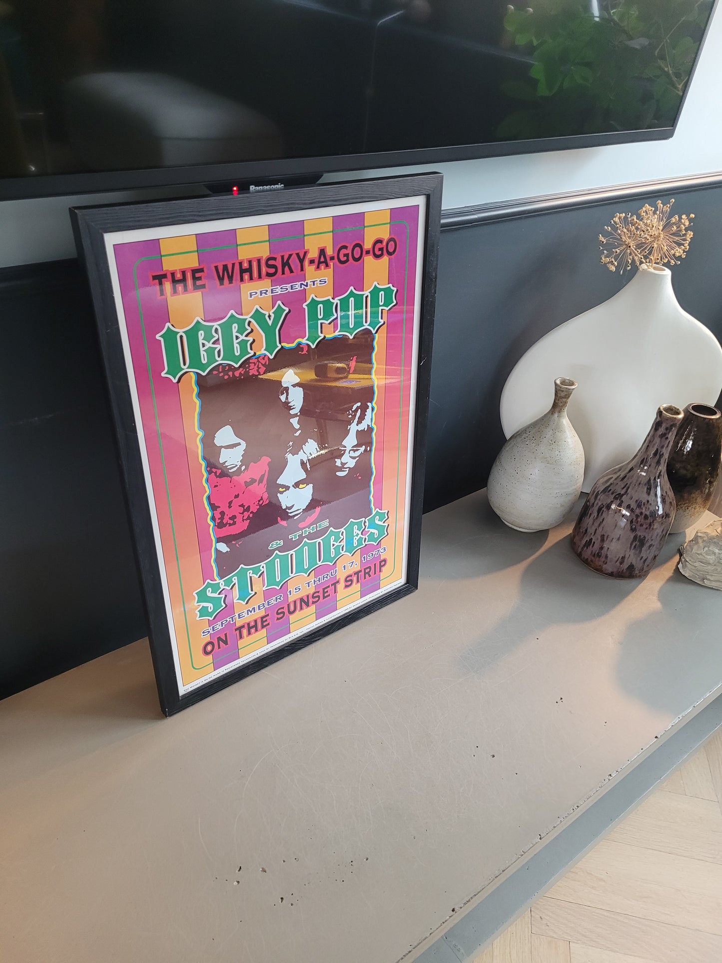 Affiche concert Iggy Pop and the Stooges au Whisky a go go - Ref 616