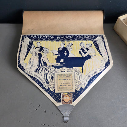 Rouleau perforé pour piano mécanique – Francis Salabert – années 1920 - Ref 1426