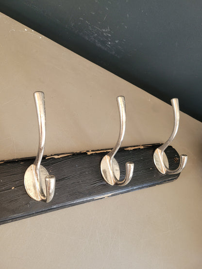 Porte-manteaux mural ancien 6 patères- Ref 728