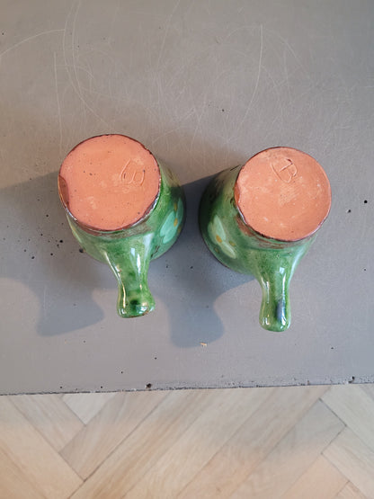 Paire de tasses à café en céramique - Ref 576