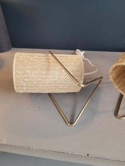 Paire de lampes orientables vintage - Ref 528
