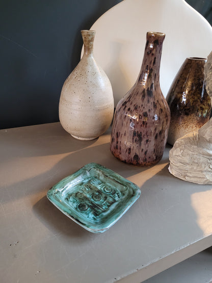 Vide-poche ancien en céramique signé MY - Ref 163