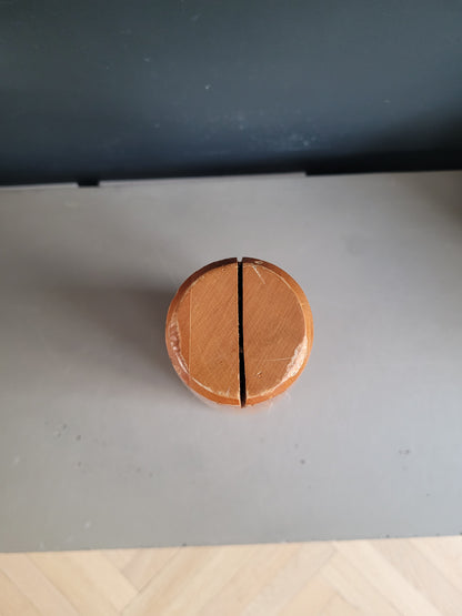 Ancien présentoir à sucettes en bois - Ref 1042