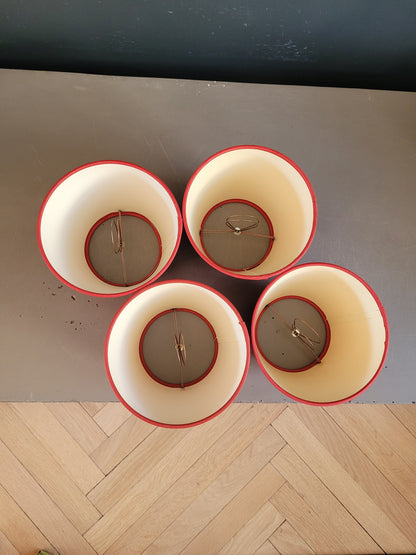 Lot de 4 abat-jour à pince- Ref 730