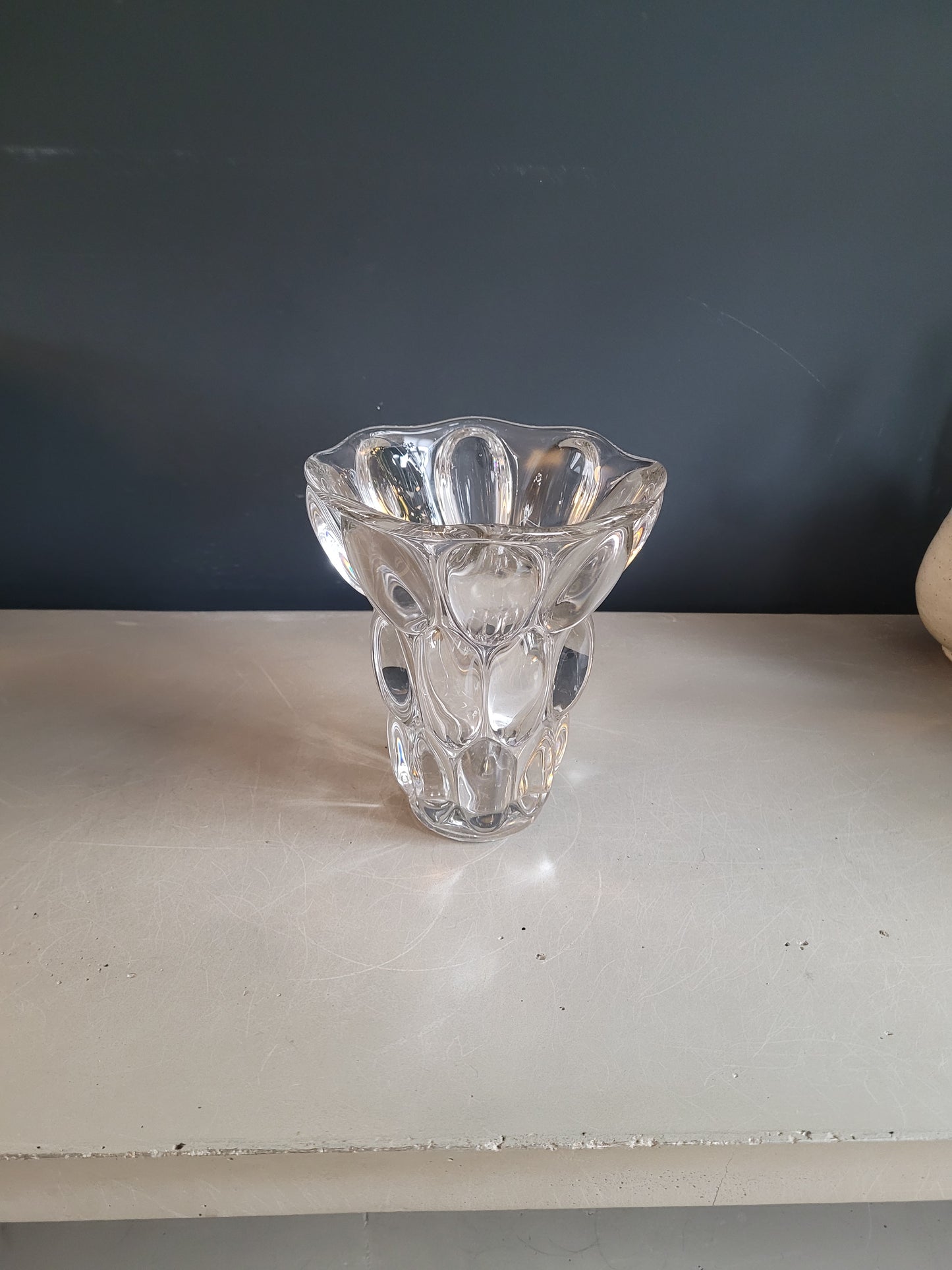 Vase en cristal de Sèvres modèle Etrusque - Ref 838