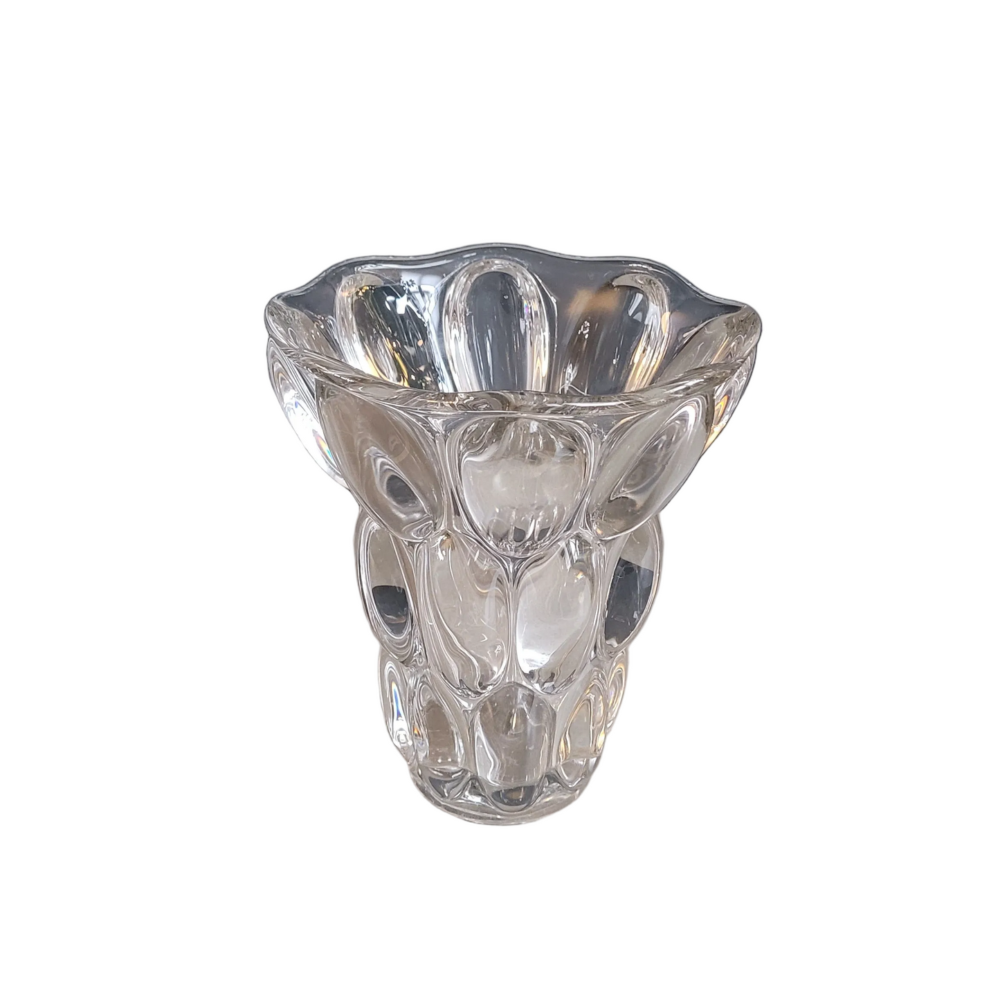 Vase en cristal de Sèvres modèle Etrusque - Ref 838