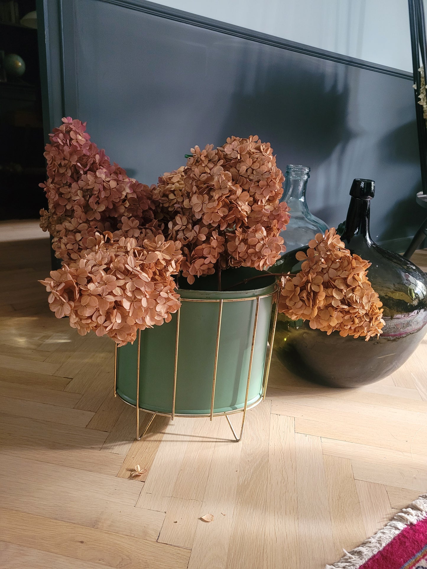 Cache-pot porte-plantes vintage - Ref 678