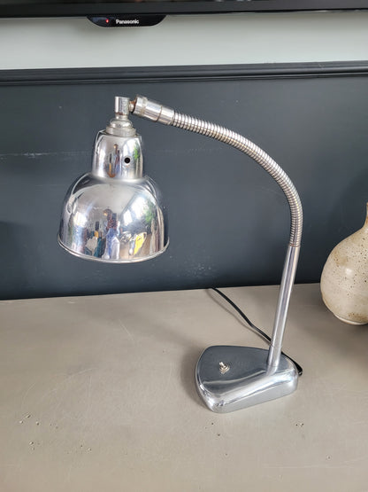 Lampe du bureau articulée chromée- Ref 538