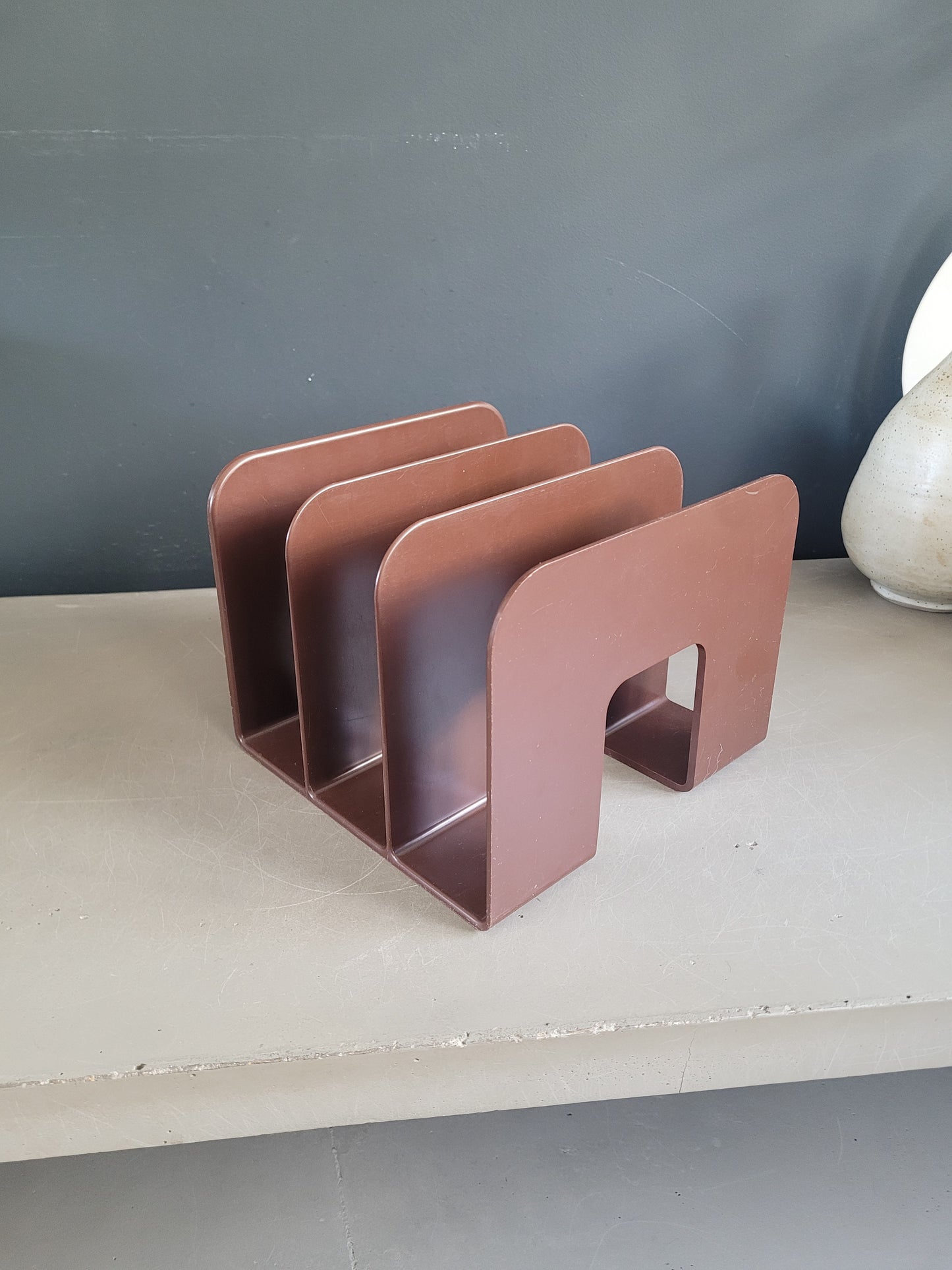 Range-vinyles porte-revues Gustavsberg - Ref 851