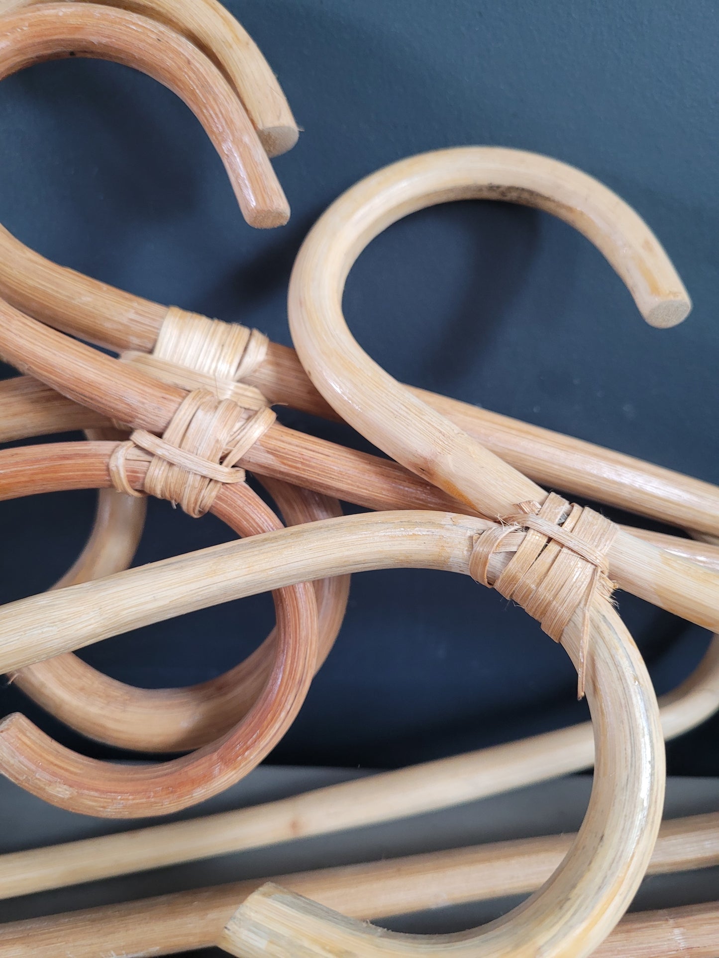 Lot de cintres en bambou - Ref 98