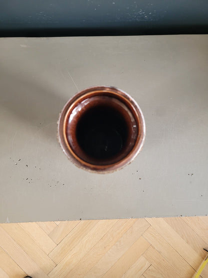Vase fat lava West Germany Scheurich - Ref 590
