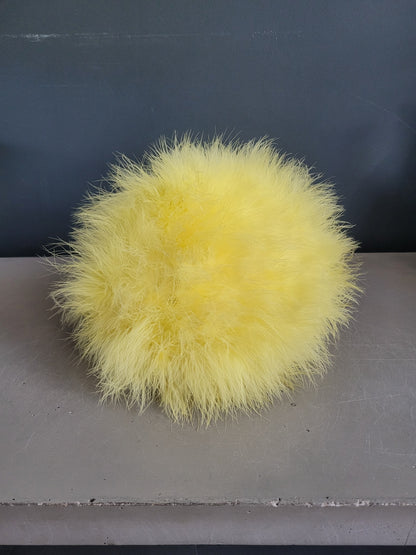 Chapeau / bonnet / perruque en plumes véritables - Ref 554