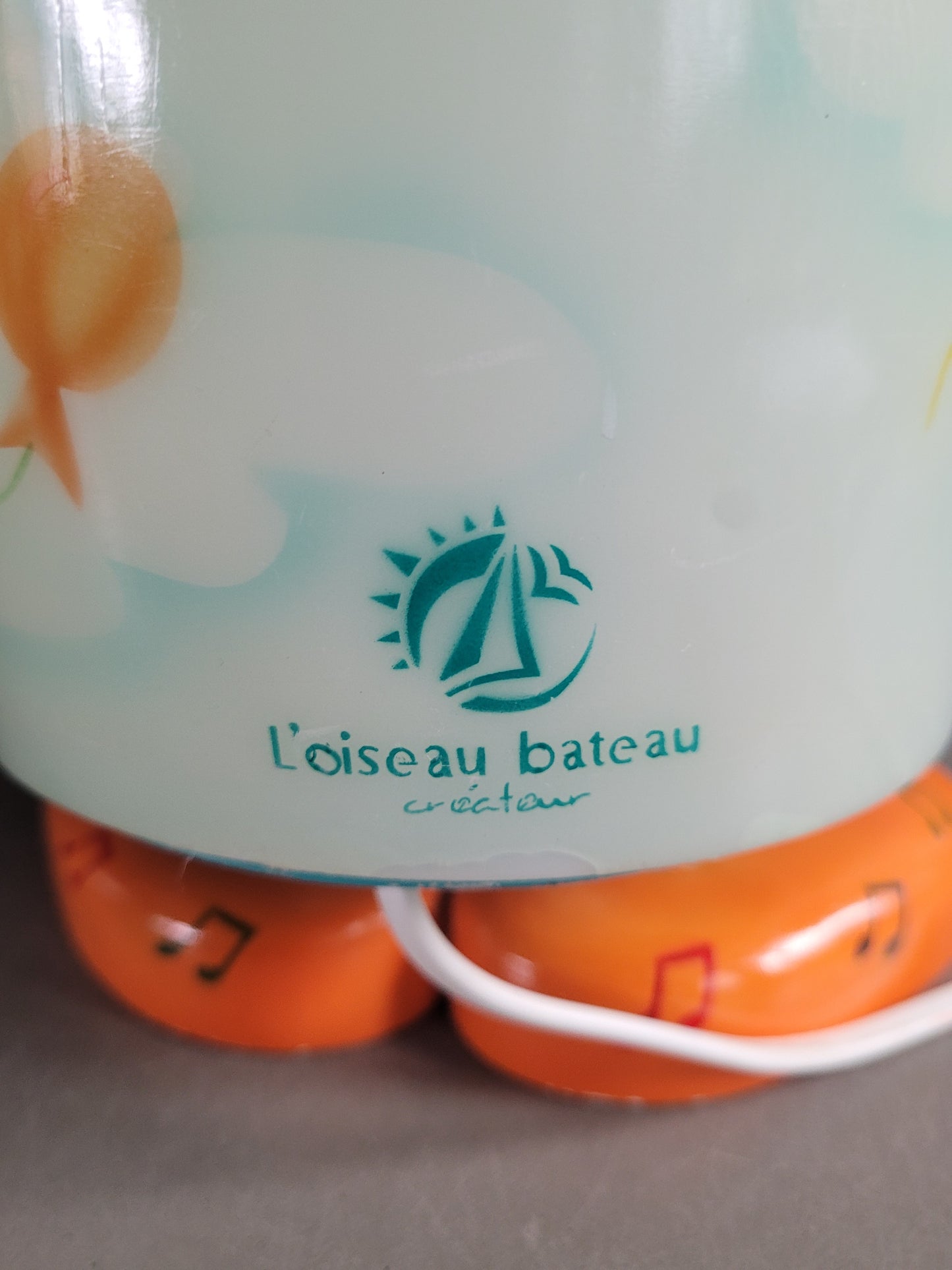 Lampe L'Oiseau Bateau en résine - Ref 679